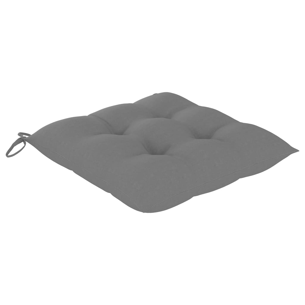 Ensemble à manger d'extérieur pliable 5pcs avec coussins Bambou