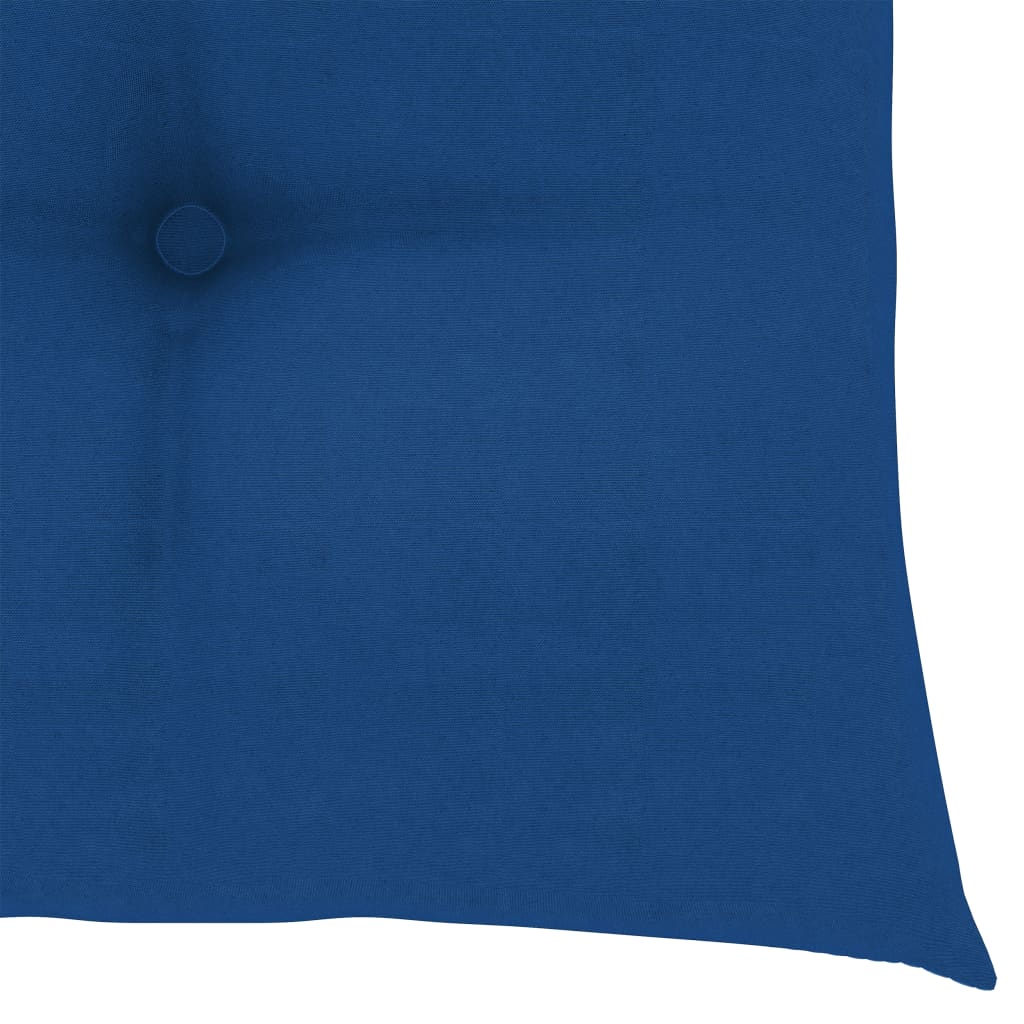 Ensemble à manger d'extérieur pliable 5pcs avec coussins Bambou