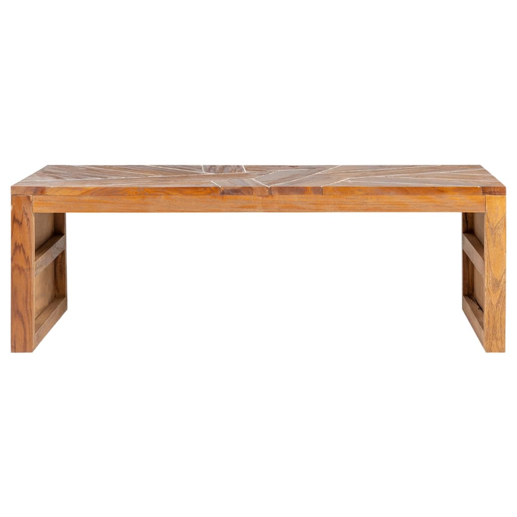 Meuble TV 110x60x38 cm Bois de teck massif - XIOS