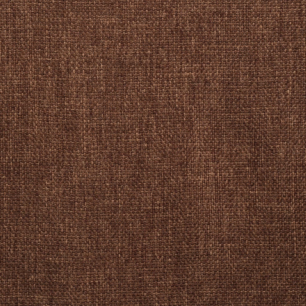 Chaises à manger lot de 6 marron tissu - XIOS