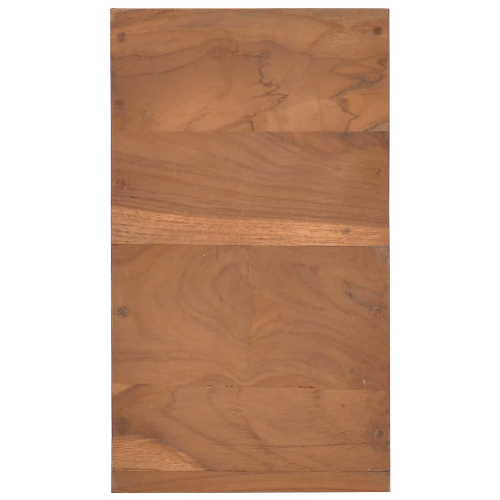 Table de chevet 20x35x50 cm Bois de teck solide - XIOS
