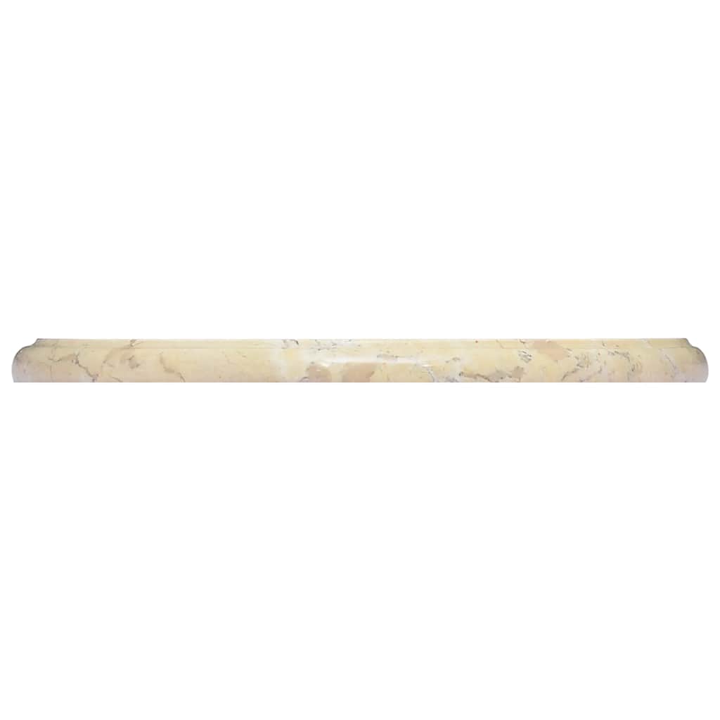 Dessus de table Crème Ø40x2,5 cm Marbre - XIOS