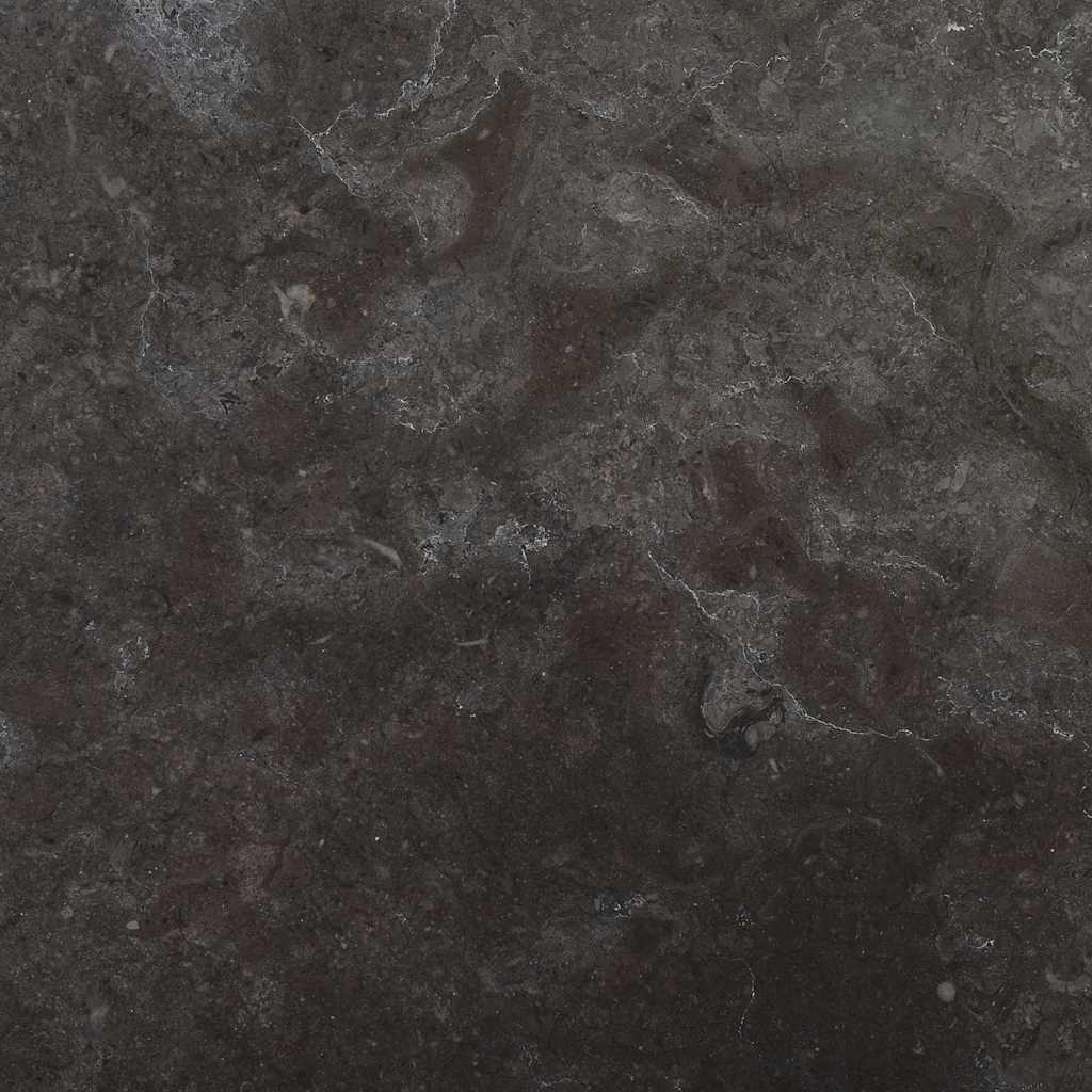Dessus de table Noir Ø40x2,5 cm Marbre - XIOS