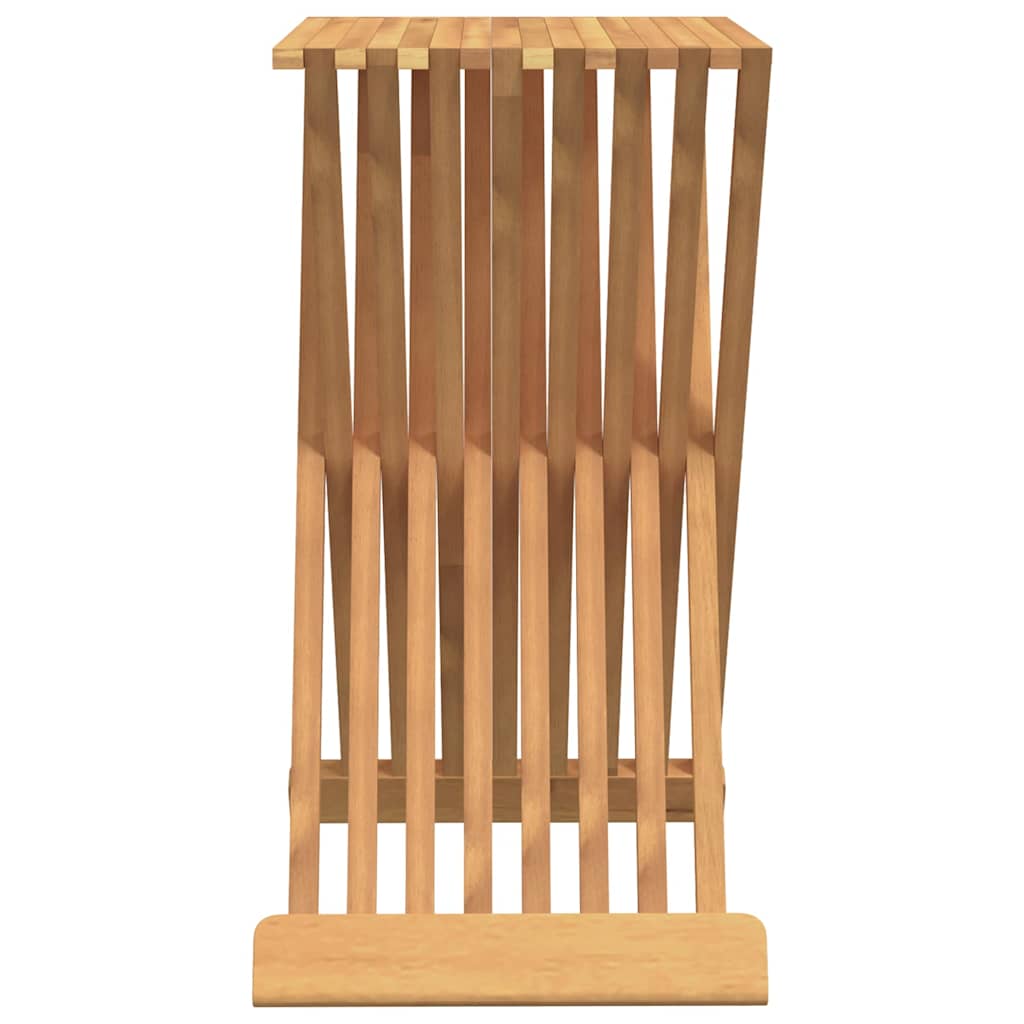 Tabouret pliant 40x32,5x70 cm Bois massif de teck - XIOS