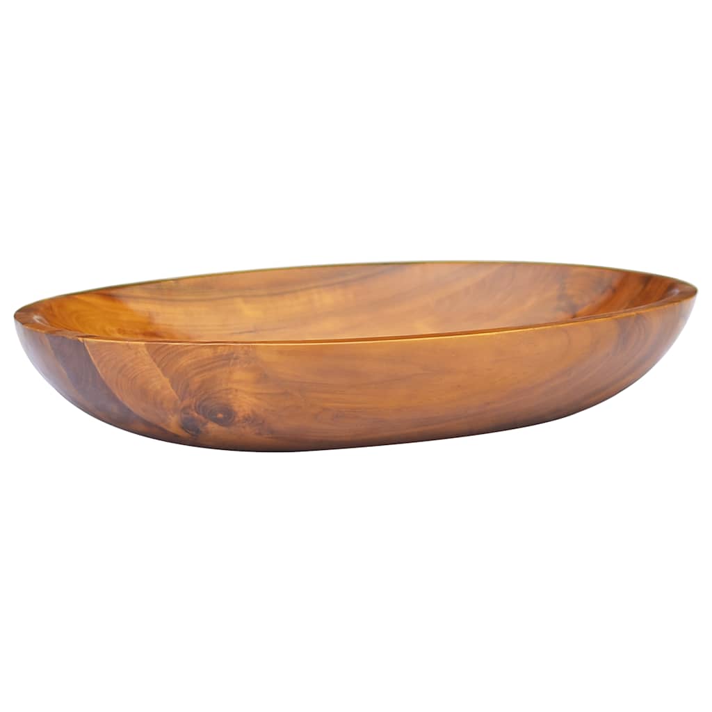 Lavabo Bois de teck massif 60x40x10 cm Lavabos vidaXL