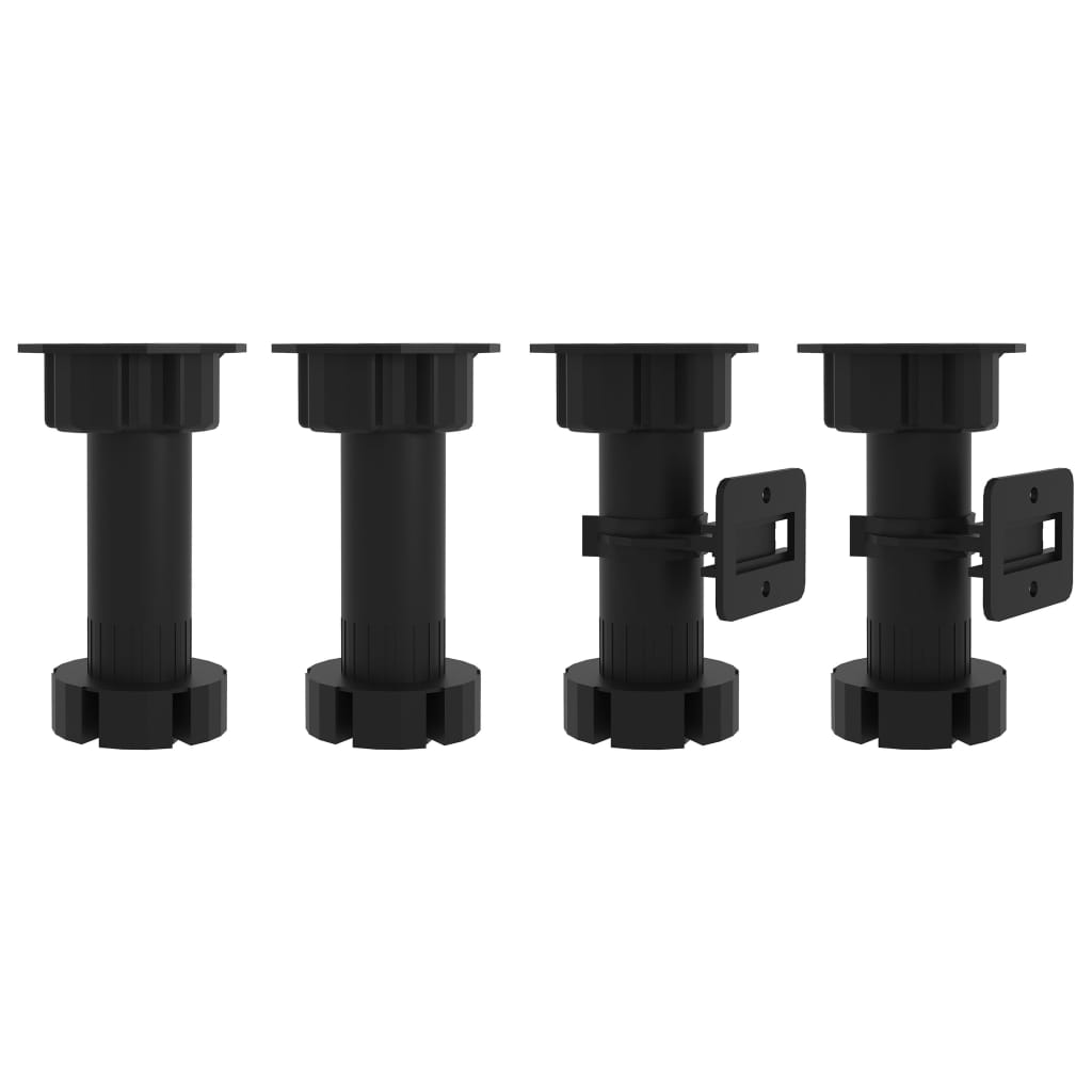 Ensemble de meubles de cuisine 8 pcs Noir Aggloméré Meubles de cuisine vidaXL