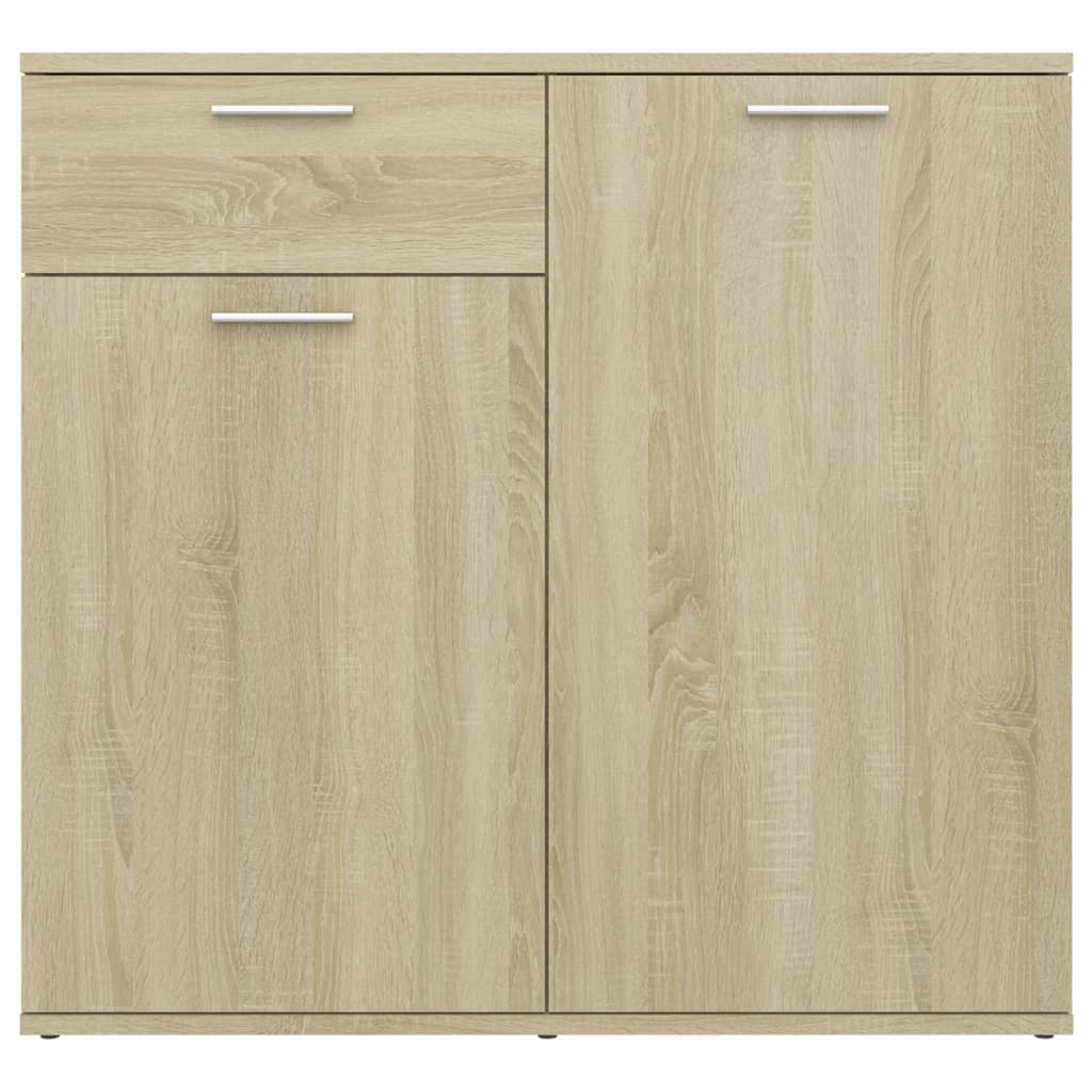 Buffet chêne sonoma 80x36x75 cm bois d'ingénierie - XIOS