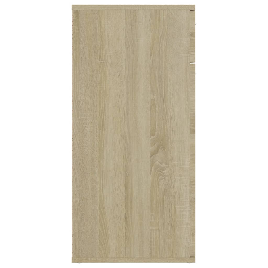 Buffet chêne sonoma 80x36x75 cm bois d'ingénierie - XIOS