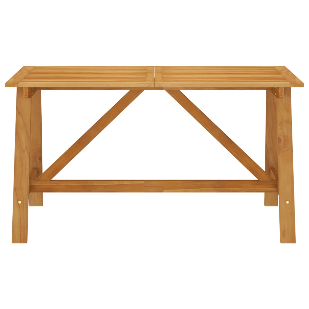 Ensemble à manger de jardin 5 pcs Beige