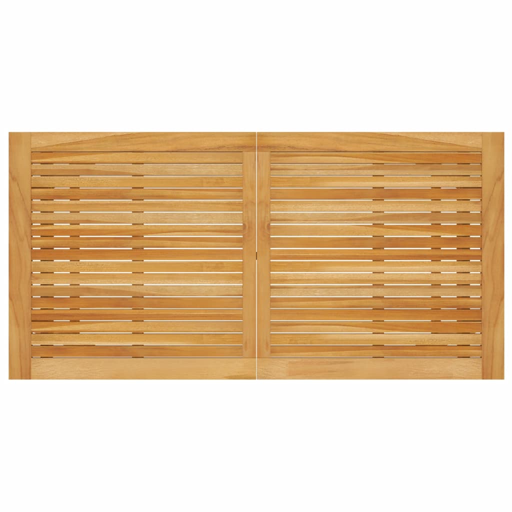Ensemble à manger de jardin 5 pcs Beige
