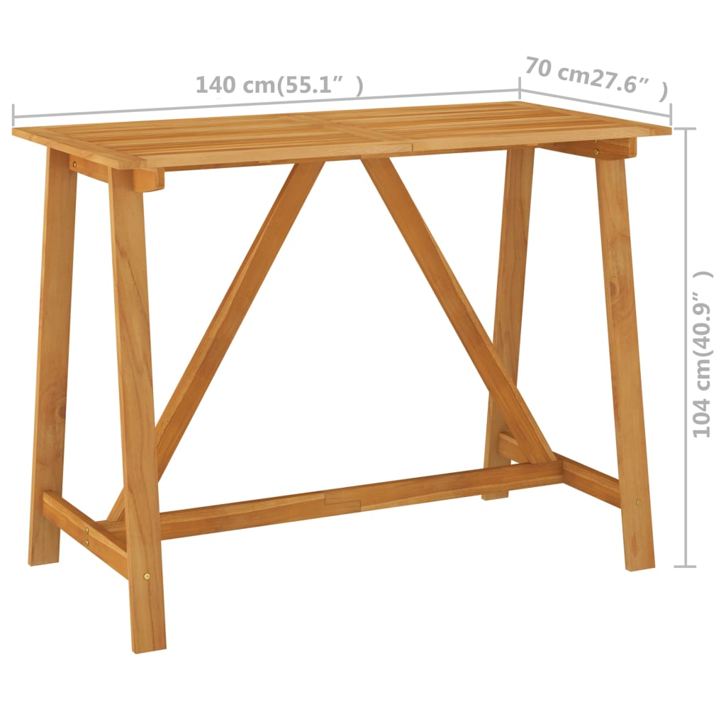 Ensemble de bar de jardin 7 pcs avec coussins Gris