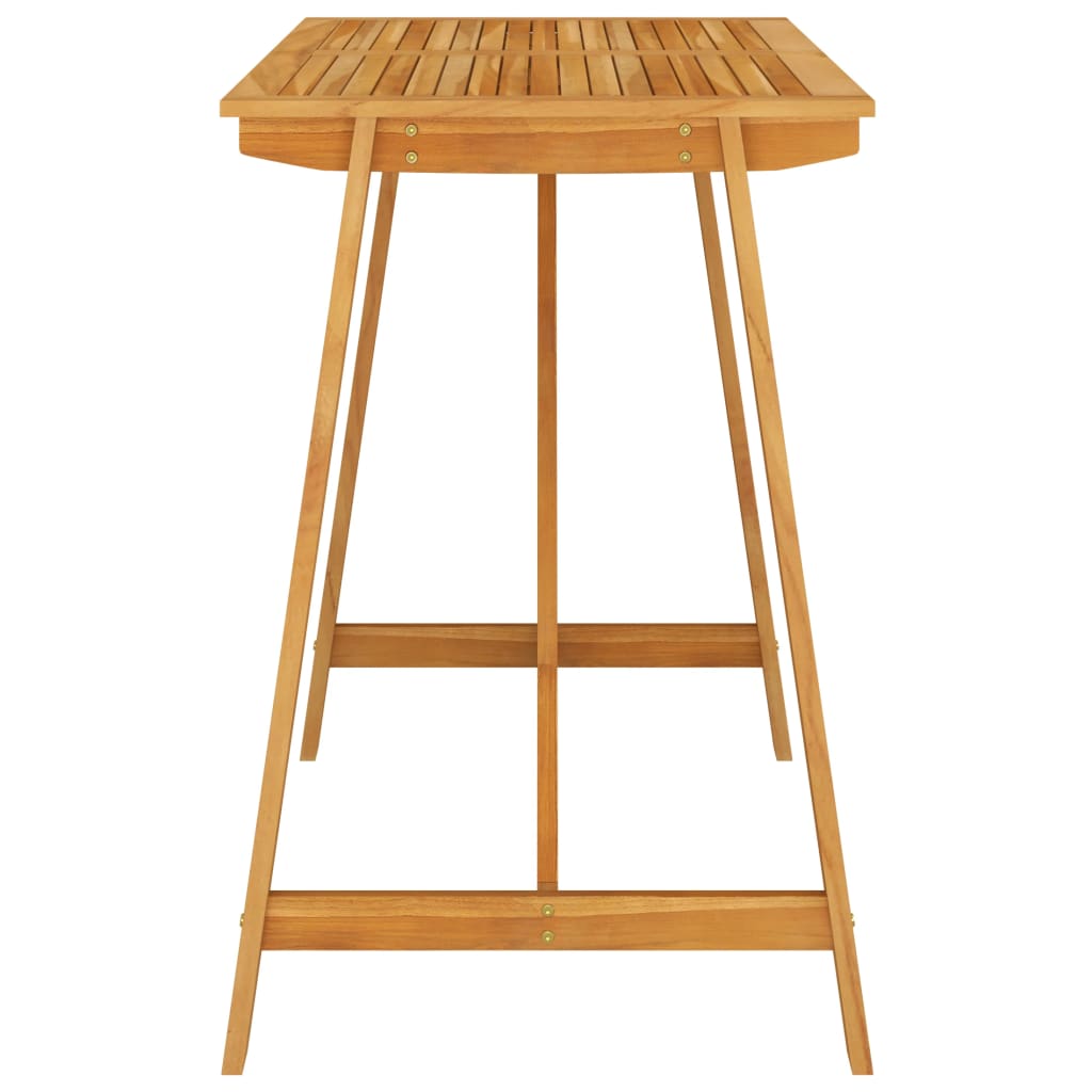 Ensemble de bar de jardin avec coussins 7 pcs Marron