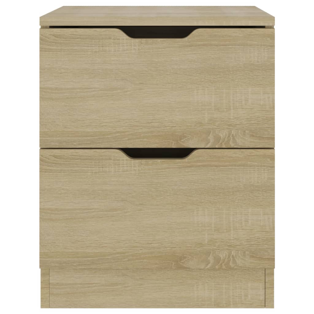 Table de chevet chêne sonoma 40x40x50 cm bois d’ingénierie - XIOS