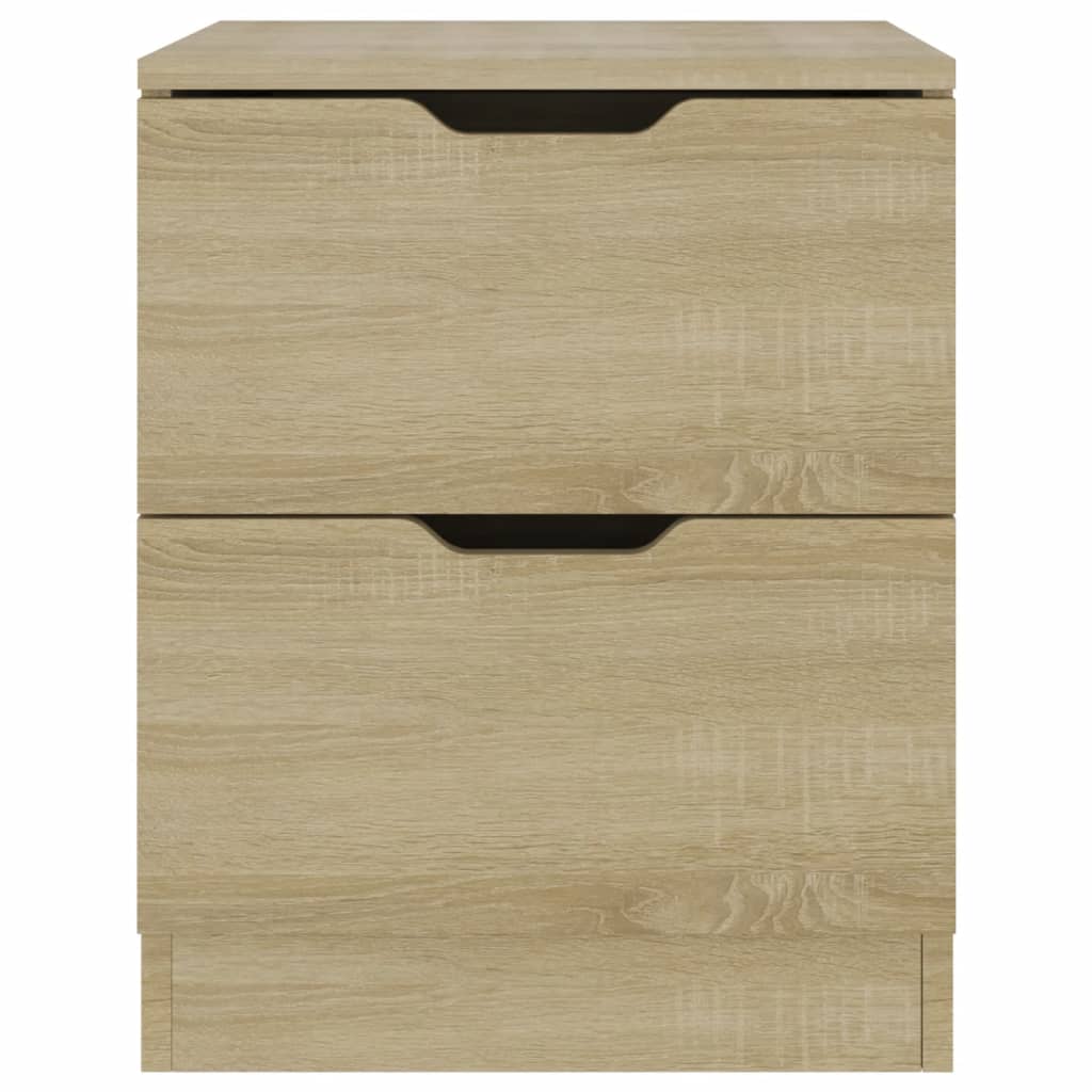 Tables de chevet 2 pcs chêne sonoma 40x40x50 cm bois ingénierie - XIOS