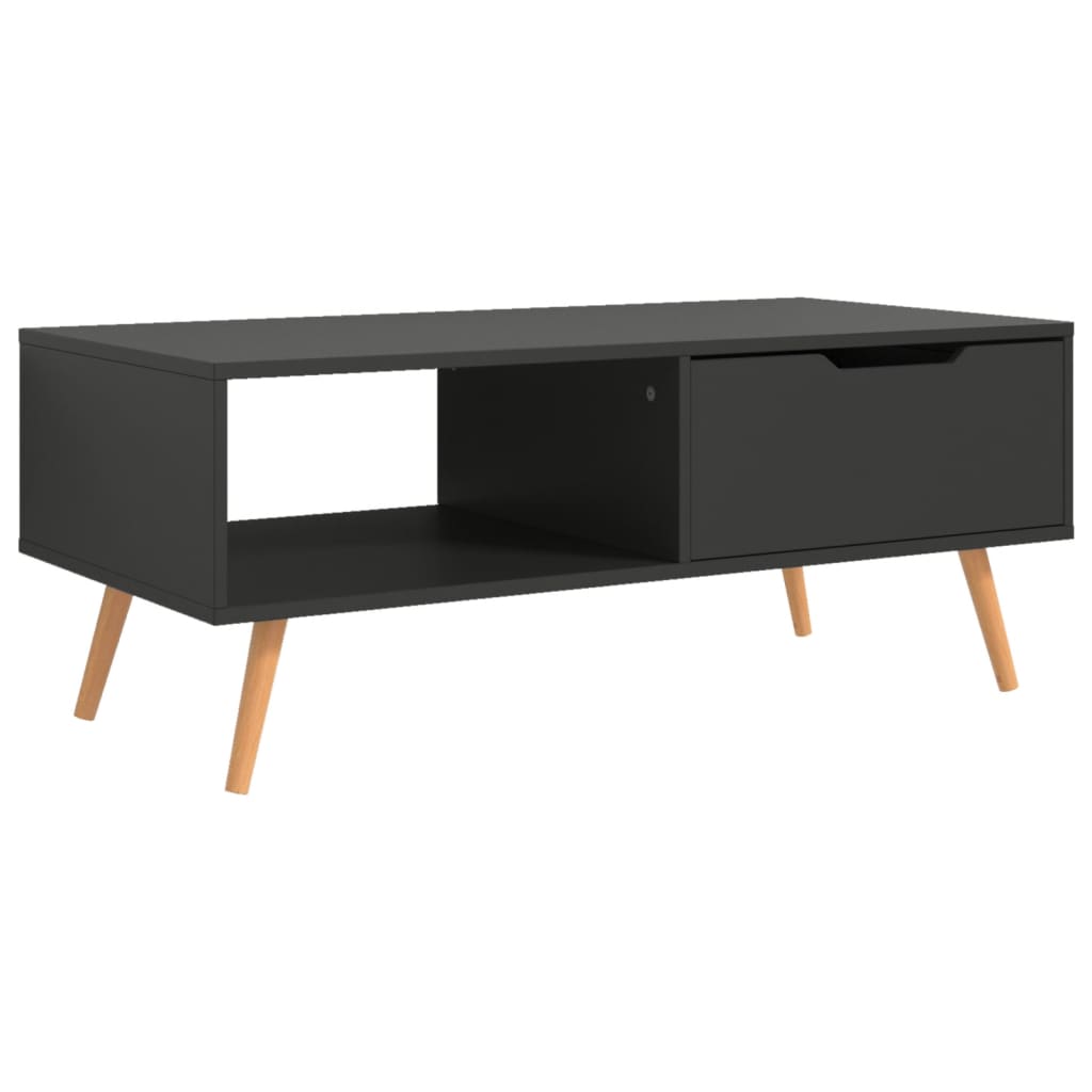 Table basse Gris 100x49,5x43 cm Bois d'ingénierie - XIOS