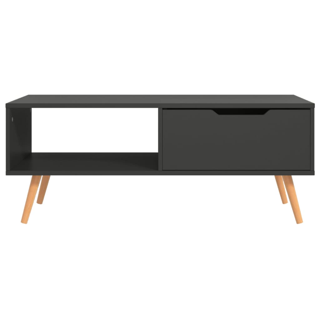 Table basse Gris 100x49,5x43 cm Bois d'ingénierie - XIOS