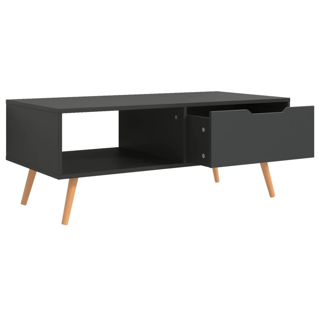 Table basse Gris 100x49,5x43 cm Bois d'ingénierie - XIOS