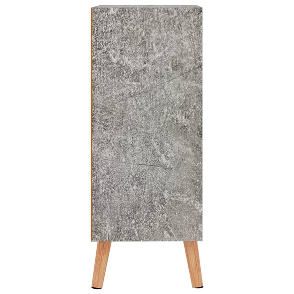 Buffet gris béton 60x30x72 cm bois d'ingénierie - XIOS