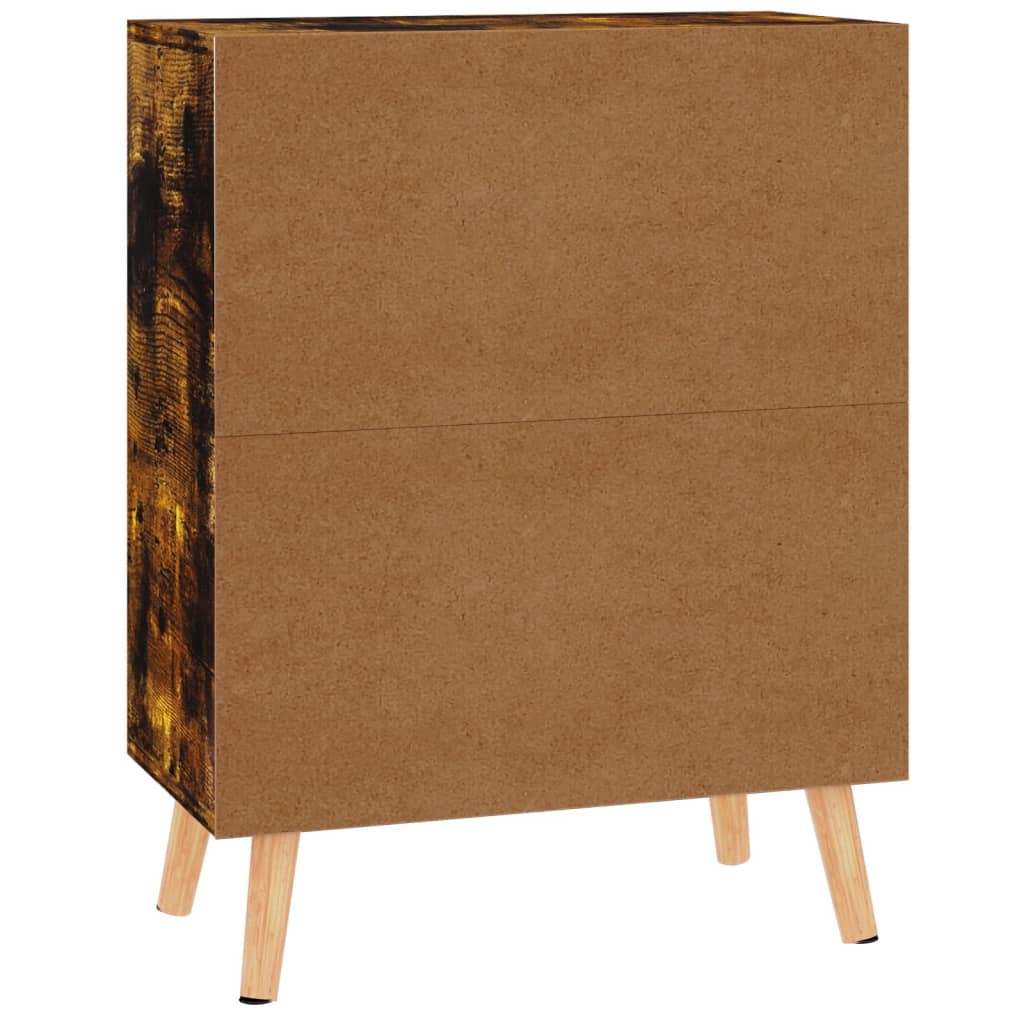 Buffet chêne fumé 60x30x72 cm bois d'ingénierie - XIOS
