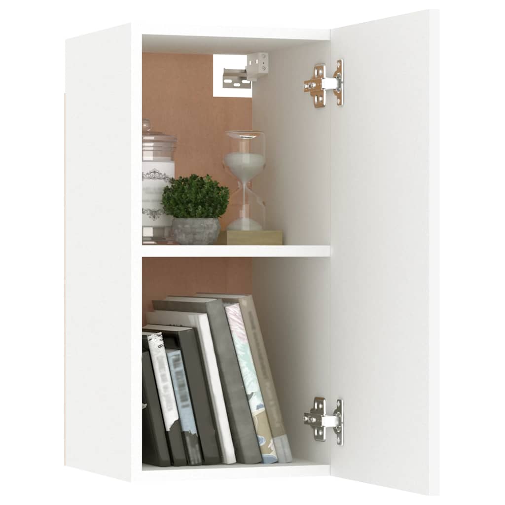 Meubles TV 2 pcs Blanc 30,5x30x60 cm Bois d’ingénierie - XIOS