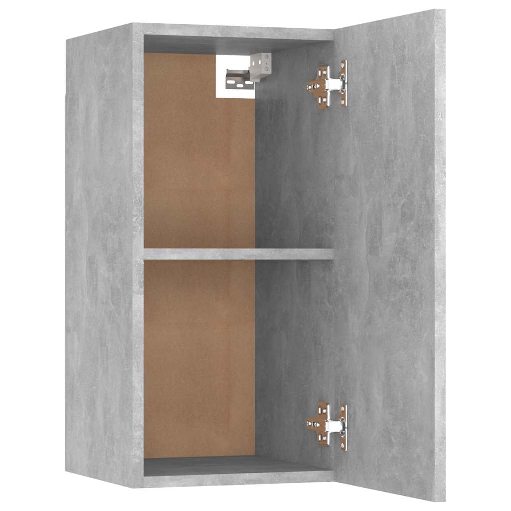 Meuble TV Gris béton 30,5x30x60 cm Bois d’ingénierie - XIOS