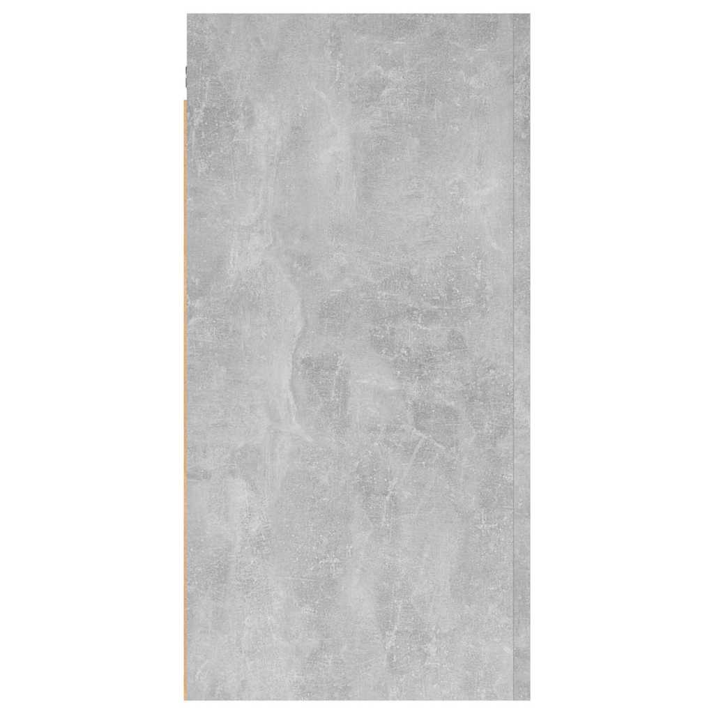 Meuble TV Gris béton 30,5x30x60 cm Bois d’ingénierie - XIOS