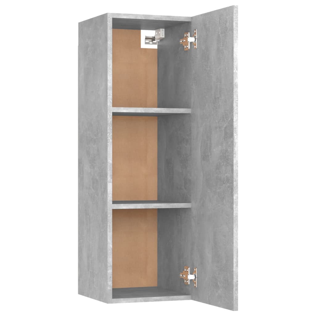 Meubles TV 2 pcs Gris béton 30,5x30x90 cm Bois d’ingénierie - XIOS