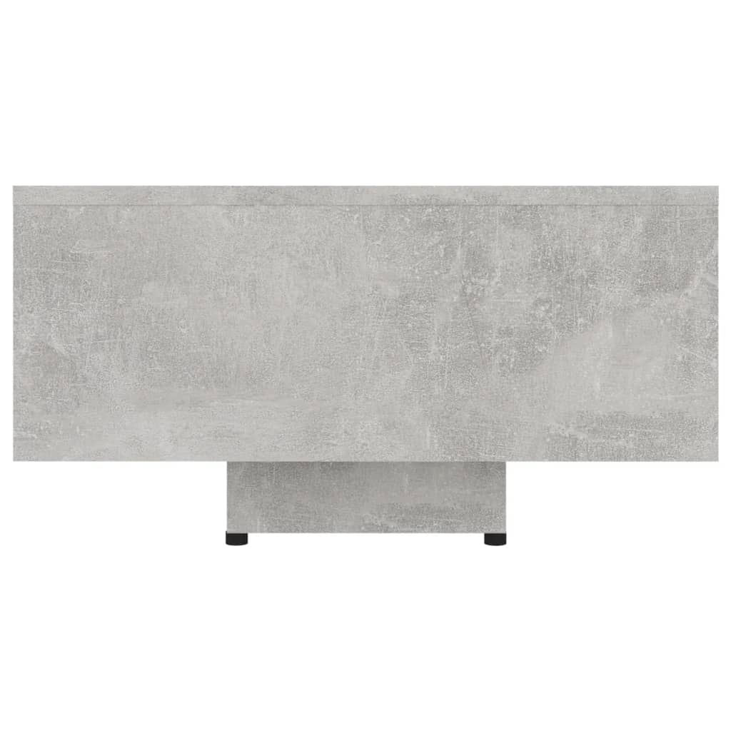 Table basse Gris béton 85x55x31 cm Bois d'ingénierie - XIOS