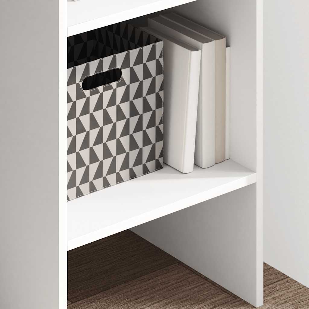 Bibliothèque Blanc 40x35x180 cm Bois d'ingénierie - XIOS