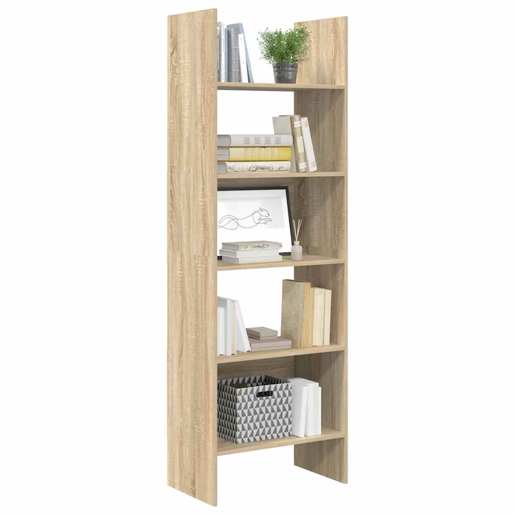 Bibliothèque Chêne sonoma 60x35x180 cm Bois d’ingénierie - XIOS