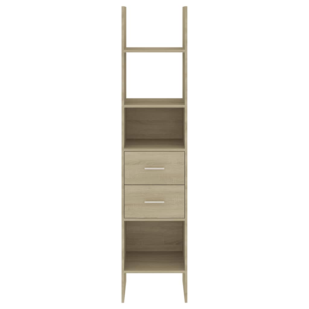 Bibliothèque Chêne sonoma 40x35x180 cm Bois d’ingénierie - XIOS