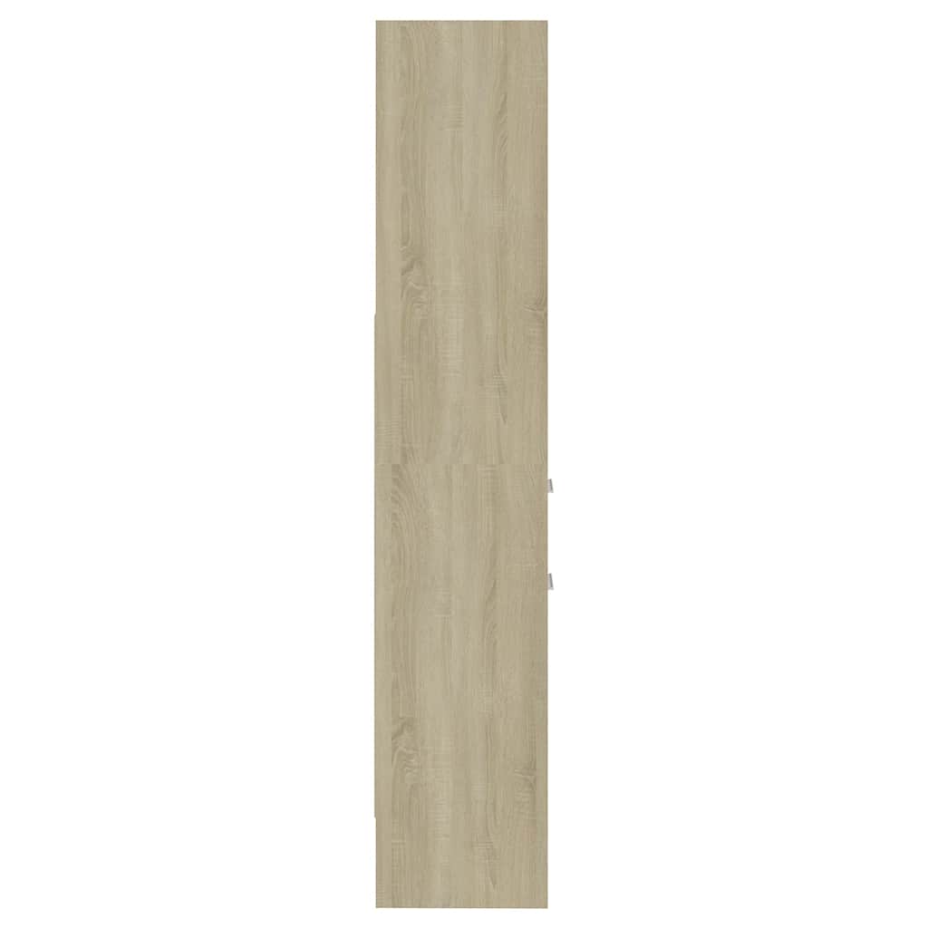 Bibliothèque Chêne sonoma 40x35x180 cm Bois d’ingénierie - XIOS