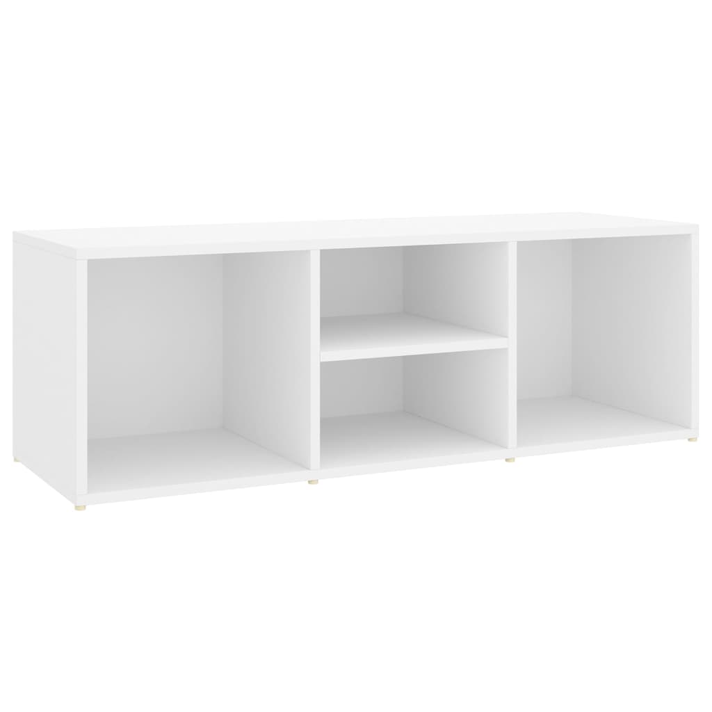 Banc à chaussures Blanc 105x35x35 cm Aggloméré - XIOS