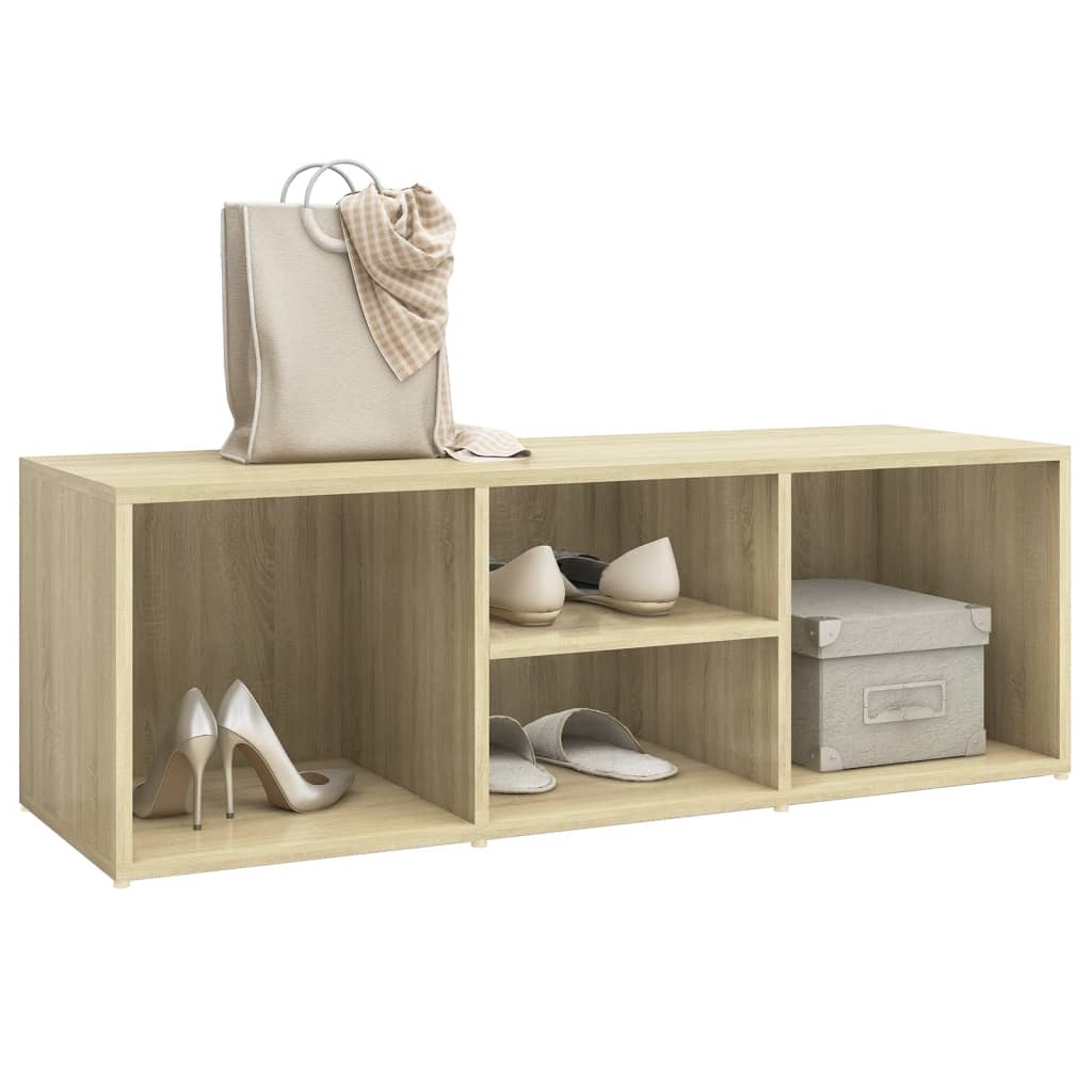 Banc de rangement à chaussures Chêne sonoma Bois d’ingénierie - XIOS