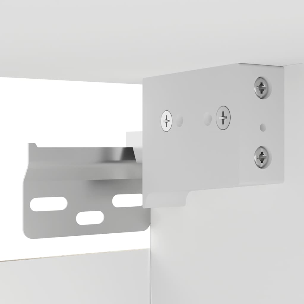 Meubles TV muraux 4 pcs Blanc 30,5x30x30 cm - XIOS