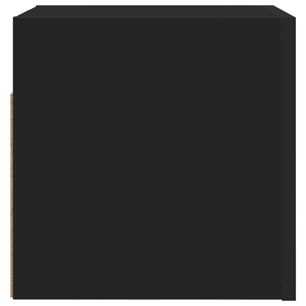 Meuble TV mural Noir 30,5x30x30 cm - XIOS