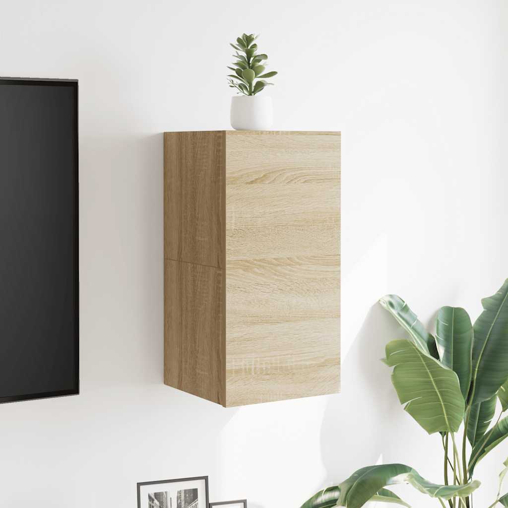 Meubles TV muraux 2 pcs Chêne sonoma 30,5x30x30 cm - XIOS