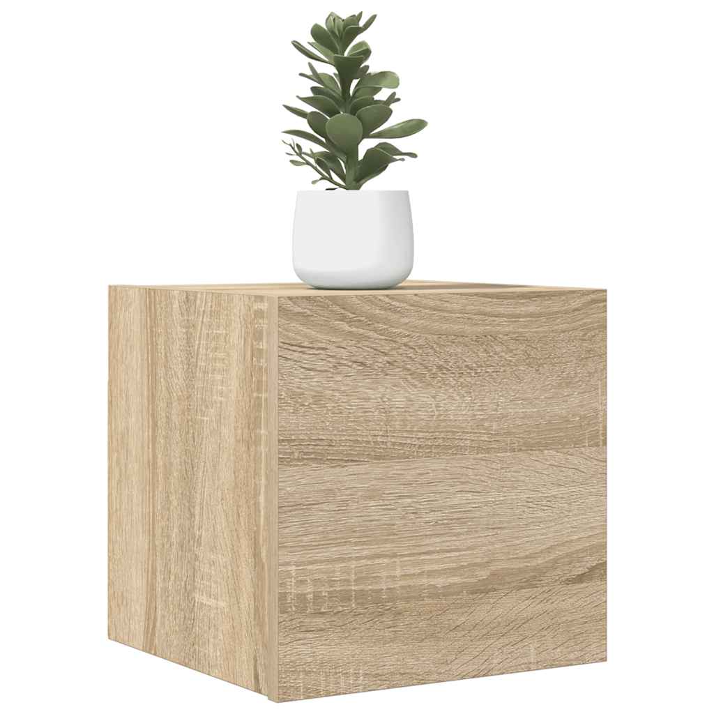 Meubles TV muraux 2 pcs Chêne sonoma 30,5x30x30 cm - XIOS