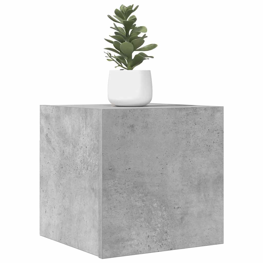 Meuble TV mural Gris béton 30,5x30x30 cm Meubles TV vidaXL