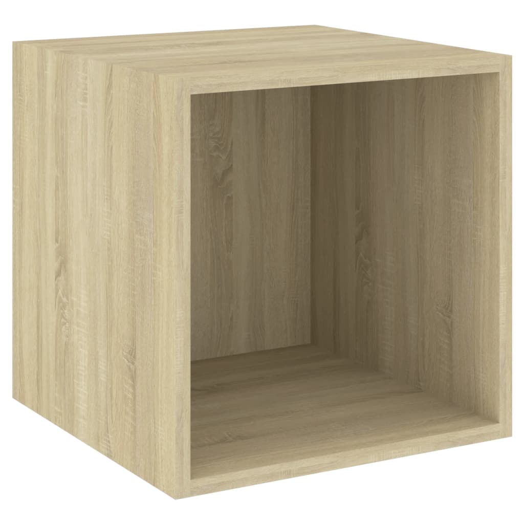 Armoire murale Chêne Sonoma 37x37x37 cm Aggloméré Étagères murales & corniches vidaXL