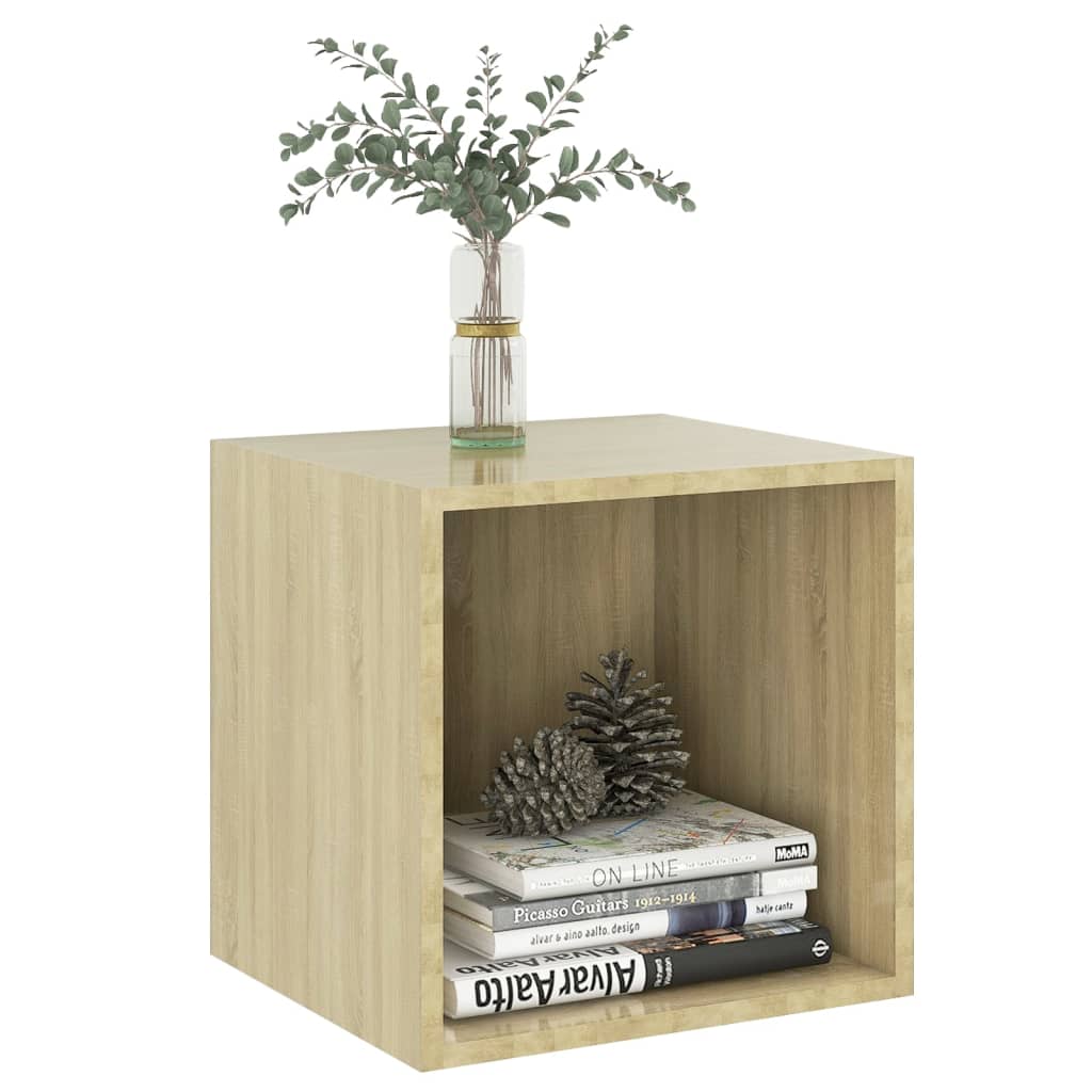 Armoires murales 4 pcs Chêne Sonoma 37x37x37 cm Bois ingénierie - XIOS