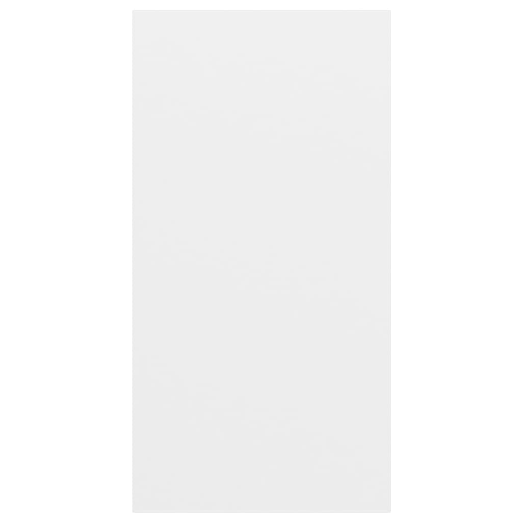 Meuble TV mural Blanc 37x37x72 cm Bois d’ingénierie - XIOS