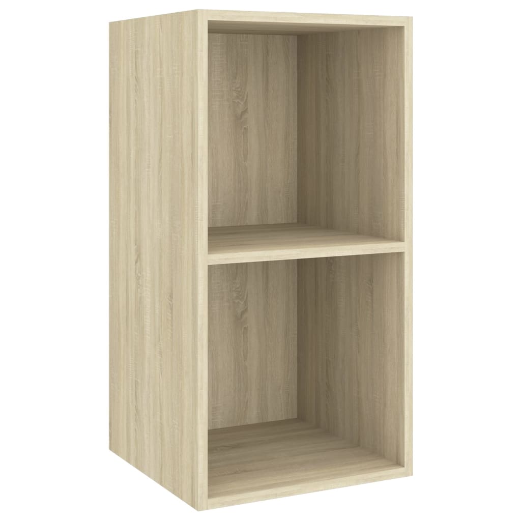 Meuble TV mural Chêne sonoma 37x37x72 cm Bois d’ingénierie - XIOS