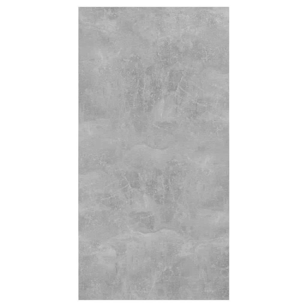 Meuble TV mural Gris béton 37x37x72 cm Bois d’ingénierie - XIOS