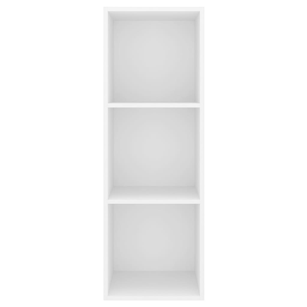 Meuble TV mural Blanc 37x37x107 cm Bois d’ingénierie - XIOS