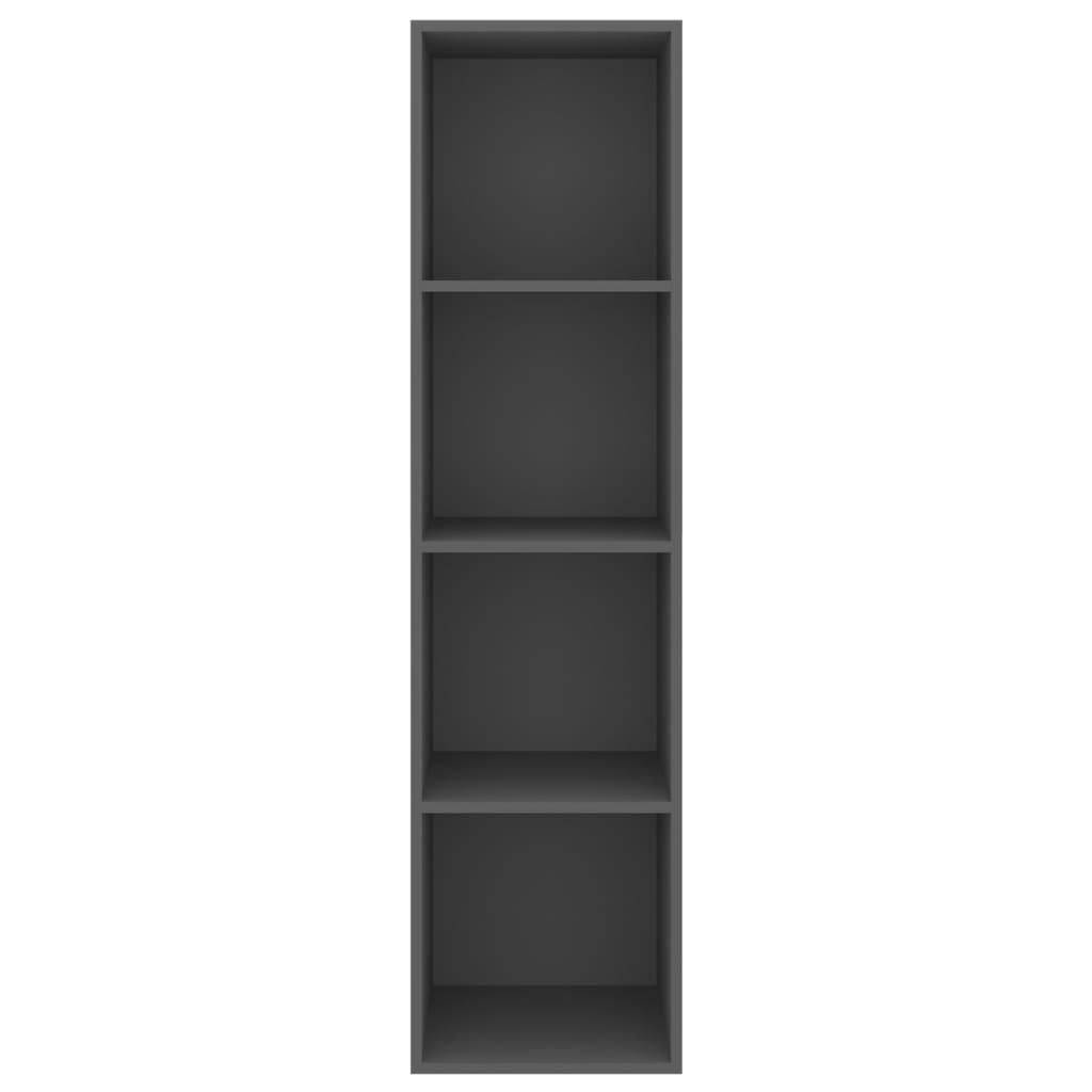 Meuble TV mural Gris 37x37x142,5 cm Bois d’ingénierie Meubles TV vidaXL   