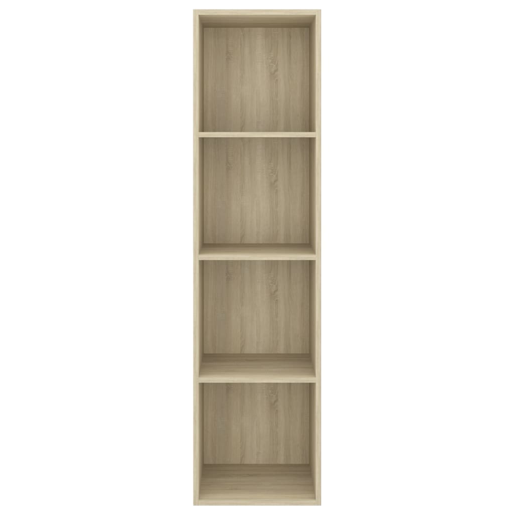 Meuble TV mural Chêne sonoma 37x37x142,5 cm Bois d’ingénierie Meubles TV vidaXL   