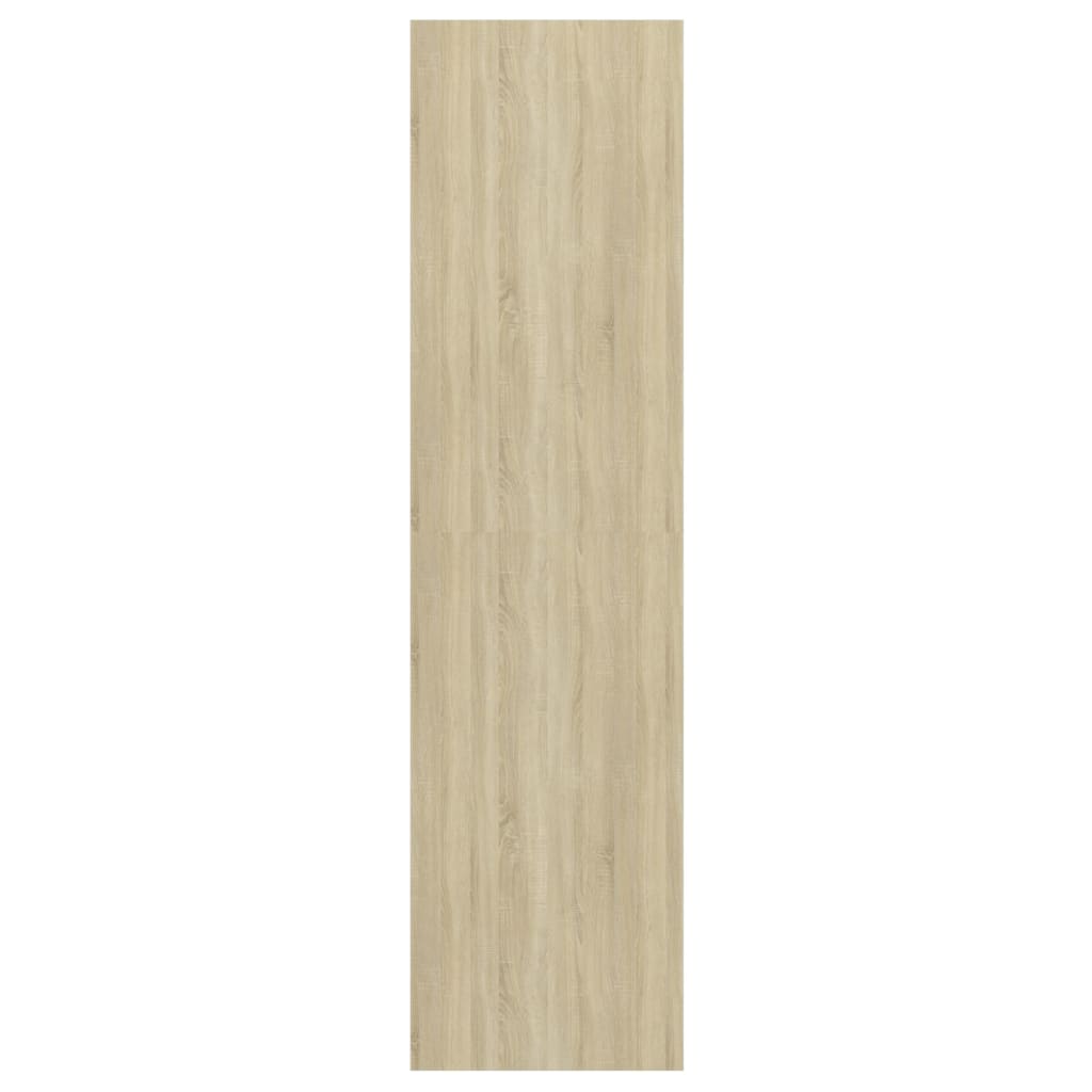 Meuble TV mural Chêne sonoma 37x37x142,5 cm Bois d’ingénierie Meubles TV vidaXL   
