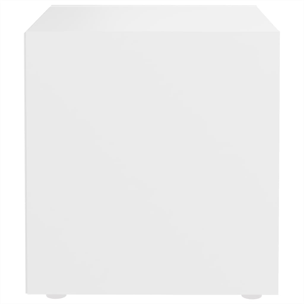 Meubles TV 2 pcs Blanc 37x35x37 cm Bois d’ingénierie - XIOS