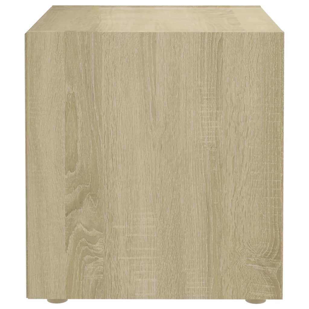Meuble TV chêne sonoma 37x35x37 cm bois d’ingénierie - XIOS